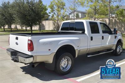 2008 Ford F-450 LARIAT CREW DIESEL 4X4 DUALLY TRUCK 66K LOW MILES   - Photo 17 - Stafford, TX 77477