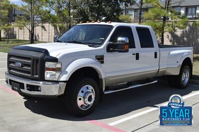 2008 Ford F-450 LARIAT CREW DIESEL 4X4 DUALLY TRUCK 66K LOW MILES   - Photo 5 - Stafford, TX 77477