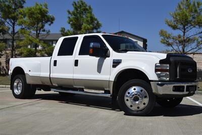 2008 Ford F-450 LARIAT CREW DIESEL 4X4 DUALLY TRUCK 66K LOW MILES   - Photo 24 - Stafford, TX 77477