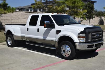 2008 Ford F-450 LARIAT CREW DIESEL 4X4 DUALLY TRUCK 66K LOW MILES   - Photo 4 - Stafford, TX 77477