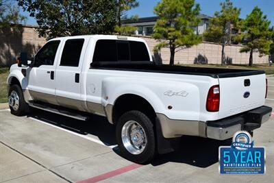 2008 Ford F-450 LARIAT CREW DIESEL 4X4 DUALLY TRUCK 66K LOW MILES   - Photo 16 - Stafford, TX 77477