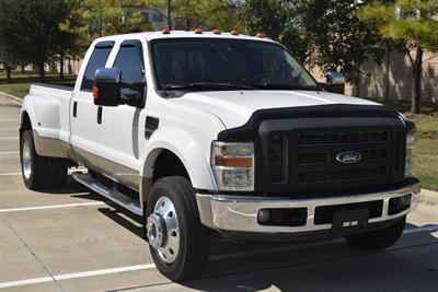 2008 Ford F-450 LARIAT CREW DIESEL 4X4 DUALLY TRUCK 66K LOW MILES   - Photo 13 - Stafford, TX 77477