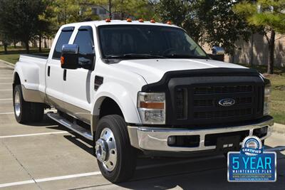 2008 Ford F-450 LARIAT CREW DIESEL 4X4 DUALLY TRUCK 66K LOW MILES   - Photo 13 - Stafford, TX 77477