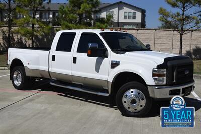 2008 Ford F-450 LARIAT CREW DIESEL 4X4 DUALLY TRUCK 66K LOW MILES   - Photo 1 - Stafford, TX 77477