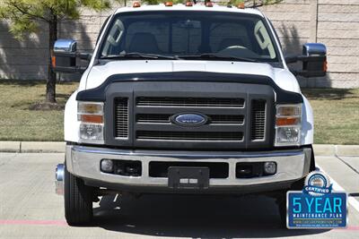 2008 Ford F-450 LARIAT CREW DIESEL 4X4 DUALLY TRUCK 66K LOW MILES   - Photo 3 - Stafford, TX 77477