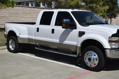 2008 Ford F-450 LARIAT CREW DIESEL 4X4 DUALLY TRUCK 66K LOW MILES   - Photo 6 - Stafford, TX 77477