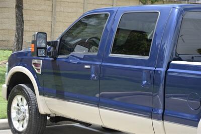2008 Ford F-250 SUPER DUTY KING RANCH DIESEL 4X4 84K MILE TX TRUCK   - Photo 17 - Stafford, TX 77477