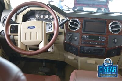 2008 Ford F-250 SUPER DUTY KING RANCH DIESEL 4X4 84K MILE TX TRUCK   - Photo 24 - Stafford, TX 77477