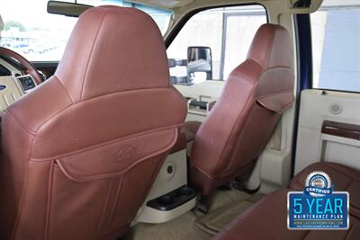2008 Ford F-250 SUPER DUTY KING RANCH DIESEL 4X4 84K MILE TX TRUCK   - Photo 34 - Stafford, TX 77477