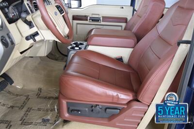 2008 Ford F-250 SUPER DUTY KING RANCH DIESEL 4X4 84K MILE TX TRUCK   - Photo 30 - Stafford, TX 77477