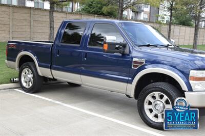 2008 Ford F-250 SUPER DUTY KING RANCH DIESEL 4X4 84K MILE TX TRUCK   - Photo 6 - Stafford, TX 77477