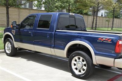 2008 Ford F-250 SUPER DUTY KING RANCH DIESEL 4X4 84K MILE TX TRUCK   - Photo 15 - Stafford, TX 77477