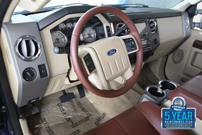 2008 Ford F-250 SUPER DUTY KING RANCH DIESEL 4X4 84K MILE TX TRUCK   - Photo 28 - Stafford, TX 77477
