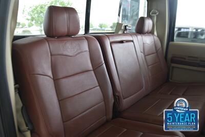 2008 Ford F-250 SUPER DUTY KING RANCH DIESEL 4X4 84K MILE TX TRUCK   - Photo 39 - Stafford, TX 77477