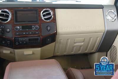 2008 Ford F-250 SUPER DUTY KING RANCH DIESEL 4X4 84K MILE TX TRUCK   - Photo 25 - Stafford, TX 77477