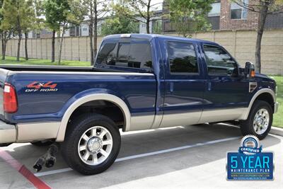 2008 Ford F-250 SUPER DUTY KING RANCH DIESEL 4X4 84K MILE TX TRUCK   - Photo 16 - Stafford, TX 77477