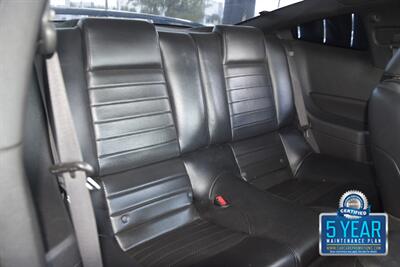 2007 Ford Mustang GT PREMIUM 5SPD MANUAL LTHR FRESH TRADE CLEAN   - Photo 30 - Stafford, TX 77477