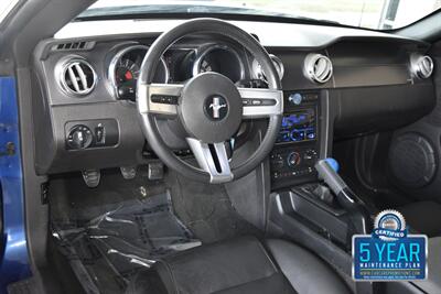 2007 Ford Mustang GT PREMIUM 5SPD MANUAL LTHR FRESH TRADE CLEAN   - Photo 24 - Stafford, TX 77477