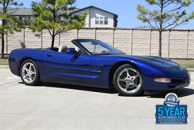 2004 Chevrolet Corvette CONVERTIBLE 6SPD MANUAL HUD 32K MILES IMMACULATE   - Photo 1 - Stafford, TX 77477