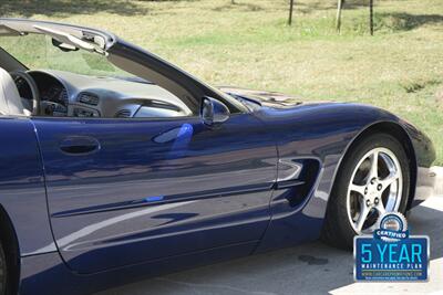 2004 Chevrolet Corvette CONVERTIBLE 6SPD MANUAL HUD 32K MILES IMMACULATE   - Photo 21 - Stafford, TX 77477