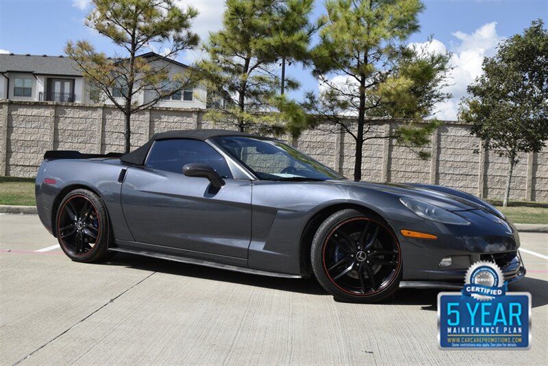 2009 Chevrolet Corvette CONVERTIBLE 2 TONE LTHR TRUE HEAD TURNER UPGRADES  