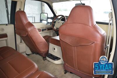 2008 Ford F-350 SUPER DUTY KING RANCH DIESEL DUALLY TRUCK CLEAN   - Photo 34 - Stafford, TX 77477