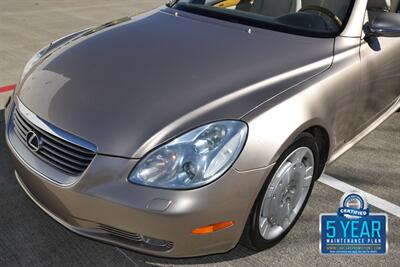 2003 Lexus SC 430 CONVERTIBLE NAV HTD STS HWY MILES CLEAN   - Photo 11 - Stafford, TX 77477