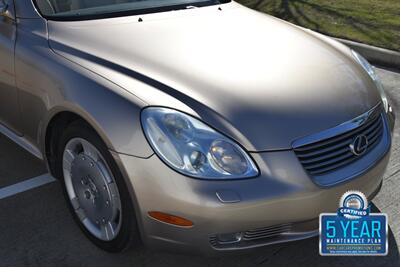 2003 Lexus SC 430 CONVERTIBLE NAV HTD STS HWY MILES CLEAN   - Photo 12 - Stafford, TX 77477