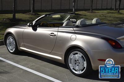 2003 Lexus SC 430 CONVERTIBLE NAV HTD STS HWY MILES CLEAN   - Photo 18 - Stafford, TX 77477