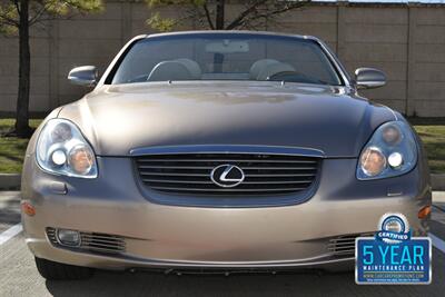 2003 Lexus SC 430 CONVERTIBLE NAV HTD STS HWY MILES CLEAN   - Photo 4 - Stafford, TX 77477