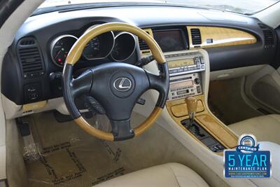 2003 Lexus SC 430 CONVERTIBLE NAV HTD STS HWY MILES CLEAN   - Photo 26 - Stafford, TX 77477