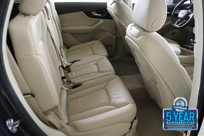 2017 Audi Q7 3.0T QUATTRO PREM+ NAV BK/CAM BSM LN ASST ROOF   - Photo 37 - Stafford, TX 77477