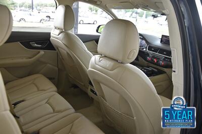 2017 Audi Q7 3.0T QUATTRO PREM+ NAV BK/CAM BSM LN ASST ROOF   - Photo 35 - Stafford, TX 77477