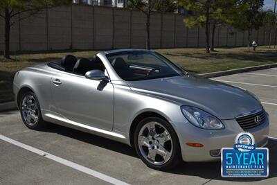 2004 Lexus SC 430 CONVERTIBLE NAV HTD STS 37K LOW MILES CLEAN   - Photo 5 - Stafford, TX 77477