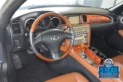 2006 Lexus SC 430 CONVERTIBLE NAV HTD STS LOW MILES CLEAN   - Photo 27 - Stafford, TX 77477