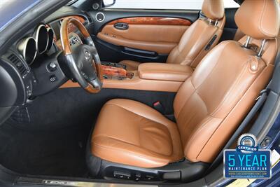 2006 Lexus SC 430 CONVERTIBLE NAV HTD STS LOW MILES CLEAN   - Photo 29 - Stafford, TX 77477