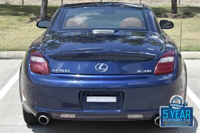 2006 Lexus SC 430 CONVERTIBLE NAV HTD STS LOW MILES CLEAN   - Photo 22 - Stafford, TX 77477