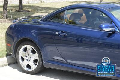 2006 Lexus SC 430 CONVERTIBLE NAV HTD STS LOW MILES CLEAN   - Photo 8 - Stafford, TX 77477