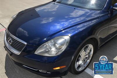 2006 Lexus SC 430 CONVERTIBLE NAV HTD STS LOW MILES CLEAN   - Photo 10 - Stafford, TX 77477