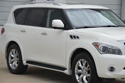 2013 INFINITI QX56 AWD NAV BK/CAM REAR DVD ROOF HTD STS CLEAN   - Photo 7 - Stafford, TX 77477