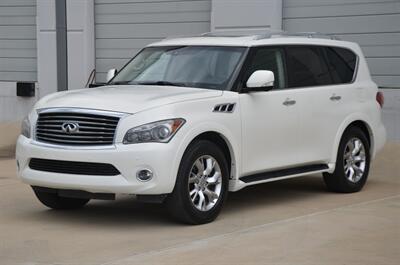 2013 INFINITI QX56 AWD NAV BK/CAM REAR DVD ROOF HTD STS CLEAN   - Photo 6 - Stafford, TX 77477