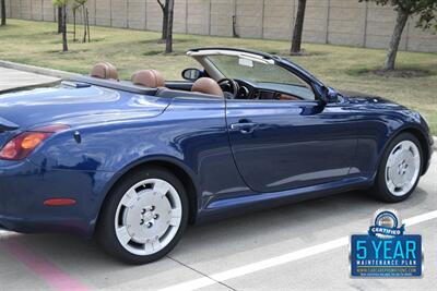 2002 Lexus SC 430 CONVERTIBLE NAV HTD STS LOW MILES CLEAN   - Photo 18 - Stafford, TX 77477