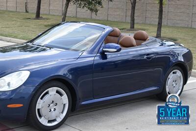 2002 Lexus SC 430 CONVERTIBLE NAV HTD STS LOW MILES CLEAN   - Photo 8 - Stafford, TX 77477