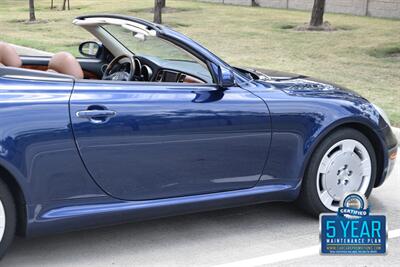 2002 Lexus SC 430 CONVERTIBLE NAV HTD STS LOW MILES CLEAN   - Photo 20 - Stafford, TX 77477