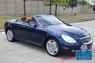 2002 Lexus SC 430 CONVERTIBLE NAV HTD STS LOW MILES CLEAN   - Photo 5 - Stafford, TX 77477