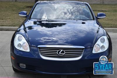 2002 Lexus SC 430 CONVERTIBLE NAV HTD STS LOW MILES CLEAN   - Photo 3 - Stafford, TX 77477