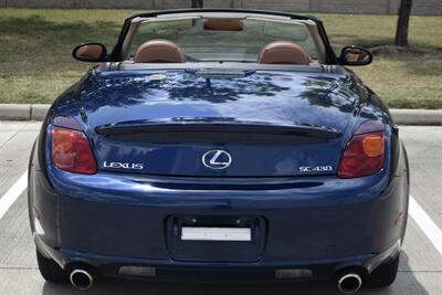 2002 Lexus SC 430 CONVERTIBLE NAV HTD STS LOW MILES CLEAN   - Photo 22 - Stafford, TX 77477