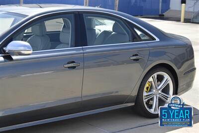 2013 Audi S8 4.0T QUATTRO TOP LOADED NAV BK/CAM HTD/AC SEATS   - Photo 9 - Stafford, TX 77477