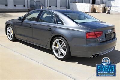 2013 Audi S8 4.0T QUATTRO TOP LOADED NAV BK/CAM HTD/AC SEATS   - Photo 13 - Stafford, TX 77477