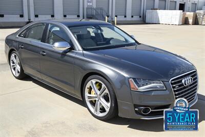 2013 Audi S8 4.0T QUATTRO TOP LOADED NAV BK/CAM HTD/AC SEATS   - Photo 4 - Stafford, TX 77477